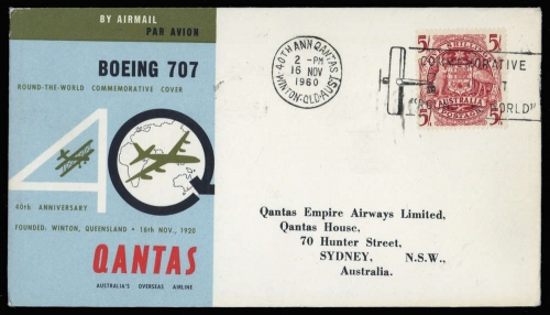 1960, Australien, Brief