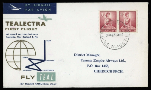 1960, Australien, Brief