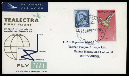 1960, Neuseeland, Brief