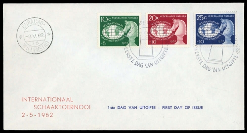 1962, Niederländische Antillen, 124-26, FDC