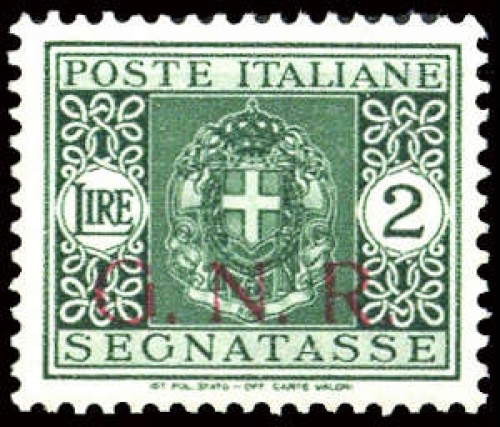 1943, Italien Militärpost Ausgaben Guardia Nazionale, 53, *