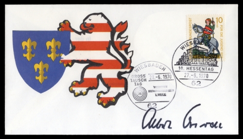 Ansichtskarten,Autographen,Politiker, Brief