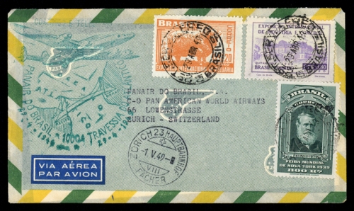 1949, Brasilien, Brief