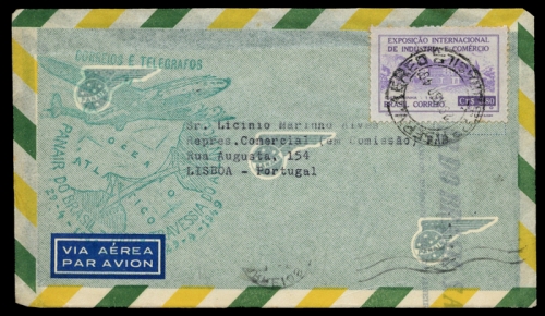 1949, Brasilien, Brief