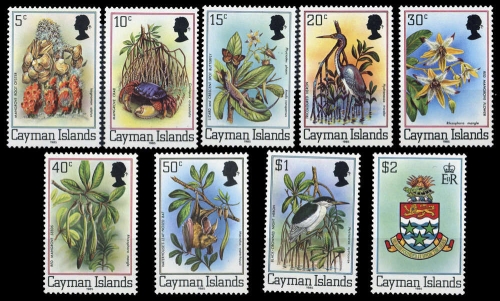 1980, Kaiman-Inseln, 457-65 IV, **