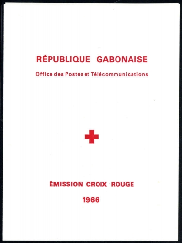 1966, Gabun, Bl. 4+5, **