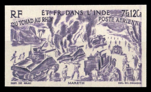 1946, Französisch Indien, 277 U, **