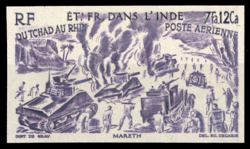 1946, Französisch Indien, 277, **