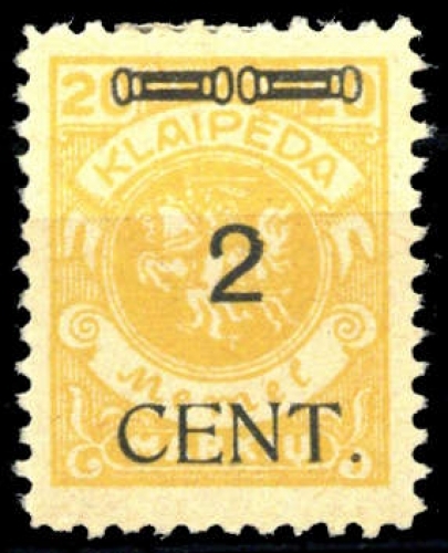 1923, Memel, 176 IV, *