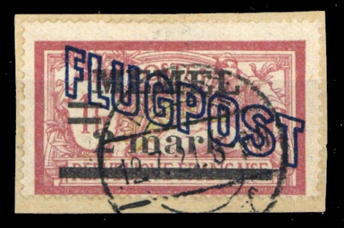 1921, Memel, 44, Briefst.