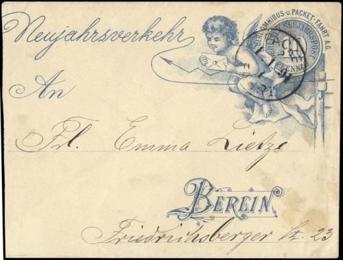 1890, Deutsches Reich, Brief