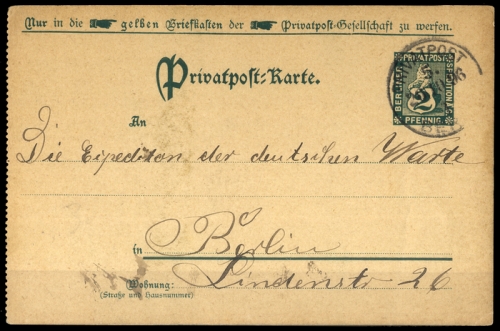Deutsches Reich, Brief
