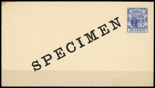 1896, Mauritius, U 17 a SP, Brief