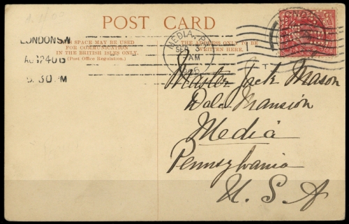 1902, Grossbritannien, 104, Brief