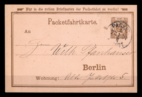 1894, Deutsches Reich, Brief