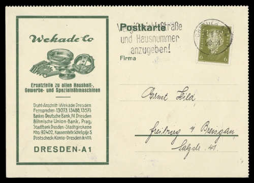 Deutsches Reich, 465 FL, Brief