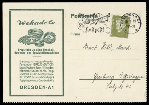 Deutsches Reich, 465 FL, Brief