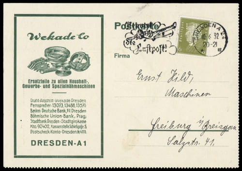 Deutsches Reich, 465 FL, Brief