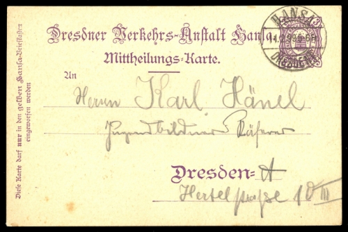1899, Deutsches Reich, Brief