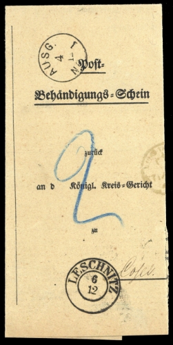 Altdeutschland Preussen, Brief