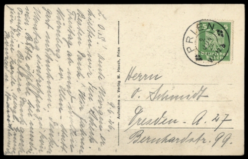 Altdeutschland Bayern, 356, Brief