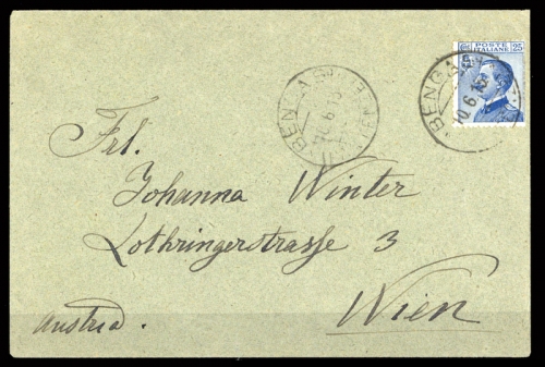 Italienisch-Libyen, I 50, Brief