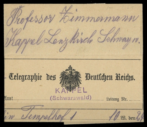 1916, Deutsches Reich