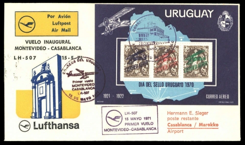 1970, Uruguay, Block 13, Brief