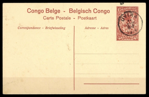 1912, Belgisch Kongo, P 42, Brief