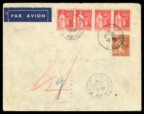 1935, Jugoslawien, Brief