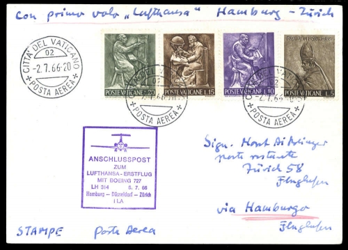 1966, Vatikanstaat, Brief