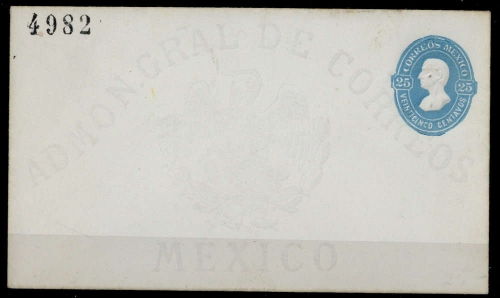 1879, Mexiko, U 9, Brief