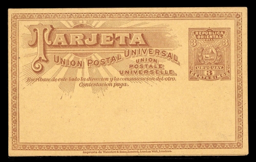 1897, Uruguay, P 23, Brief