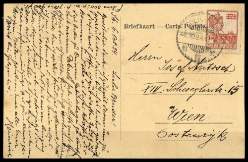 1921, Indonesien, 132, Brief