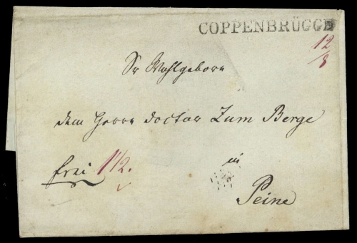 Altdeutschland Hannover, Brief
