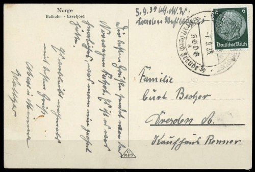 Deutsche Schiffspost allgemein, 515, Brief