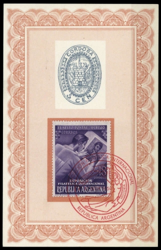 1950, Postgeschichte,Tag der Briefmarke,International nach 1945, ...