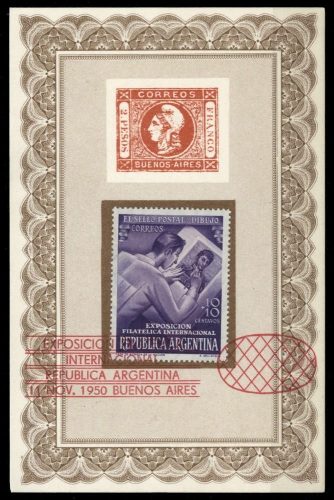 1950, Postgeschichte,Tag der Briefmarke,International nach 1945, ...