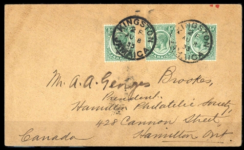 1927, Jamaica, 104 (3), Brief