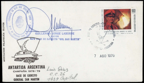 1979, Expeditionen,Antarktis,, Arg. 1354, Brief