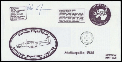 1983, Expeditionen,Antarktis,, 117-20, Brief