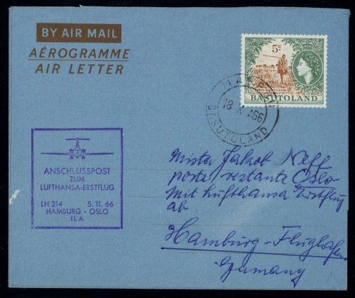 1964, Basutoland, 88, Brief
