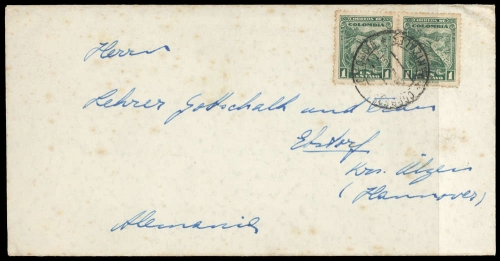 1935, Kolumbien, 370 (2), Brief
