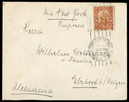 1935, Kolumbien, 368, Brief