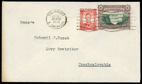 1932, Süd Rhodesien, 30, 43, Brief