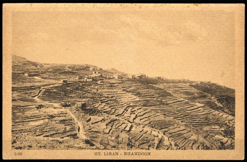 1930, Libanon, Brief