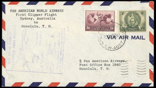 1947, Australien, 126, 178, Brief