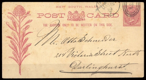 1887, Neusuedwales, P 5 b, Brief