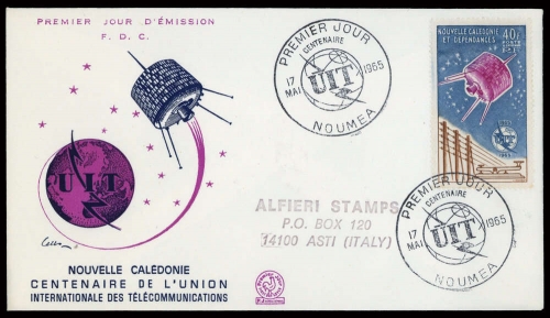 1965, Neukaledonien, 412, FDC