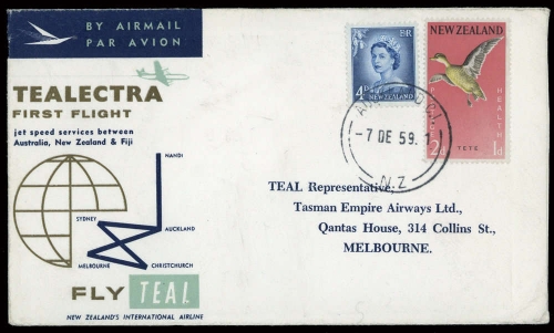 1960, Neuseeland, 286, 337, Brief